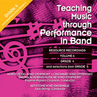 TEACHING MUSIC THROUGH PERFORMANCE IN BAND #6 3 CD SET